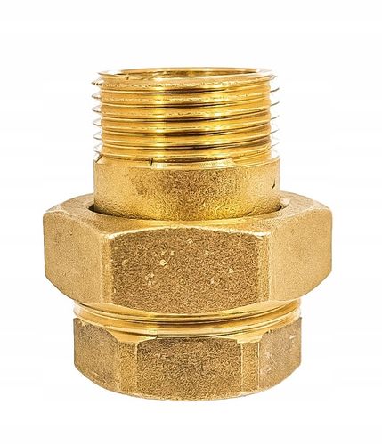 ŚRUBUNEK MOSIĘŻNY STOŻKOWY RÓWNOPRZELOTOWY 1" DN25 PROSTY MOCNY SOLIDNY na Arena.pl