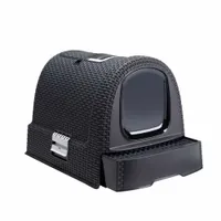 Kuweta dla kota Curver - zamykana - grafit