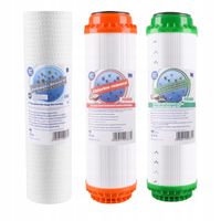 Komplet wkładów FCPS20 FCCBHD FCCBKDF Aquafilter Filtr do Wody Wkłady