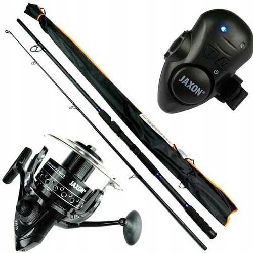 ZESTAW SUMOWY JAXON catfish wędka kołowrotek ZS1 na Arena.pl