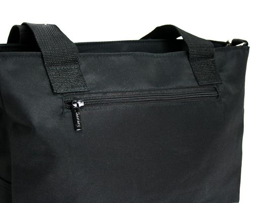 torba na zakupy z mikrofibry bellugio czarna na Arena.pl