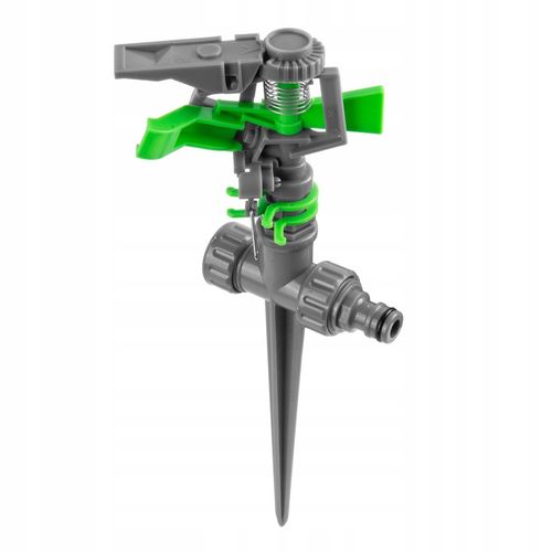 MOCNY ZRASZACZ PULSACYJNY OGRODOWY WBIJANY OBROTOWY DO TRAWY 360° JAKOŚĆ na Arena.pl