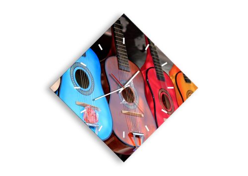 Zegar Ścienny - Gitara Muzyka - 40X40 Cm - C3Ad40X40-2221 na Arena.pl