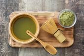 ZESTAW STARTOWY MATCHA ZESTAW DO HERBATY MATCHA DO MIOTŁY OCZYSZCZANIE 4W1