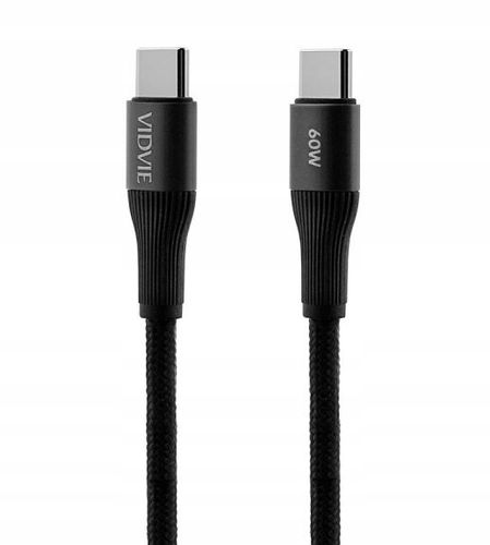 Kabel 60W Przewód Fast Charge Szybkie Ładowanie TYPE C / TYPE C - 1M na Arena.pl