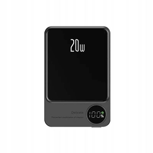 PowerBank Q9 10000 mAh 20W (MagSafe) - szary zdjęcie 2