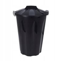 Kosz na Śmieci Odpady Kompostownik Plastikowy Czarny 40 L VILDE ORION