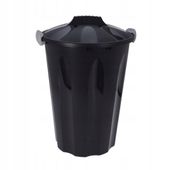Kosz na Śmieci Odpady Kompostownik Plastikowy Czarny 40 L VILDE ORION