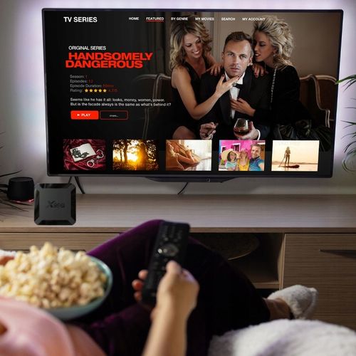 SMART TV BOX X96Q ANDROID 16 GB GENBOX 4K na Arena.pl