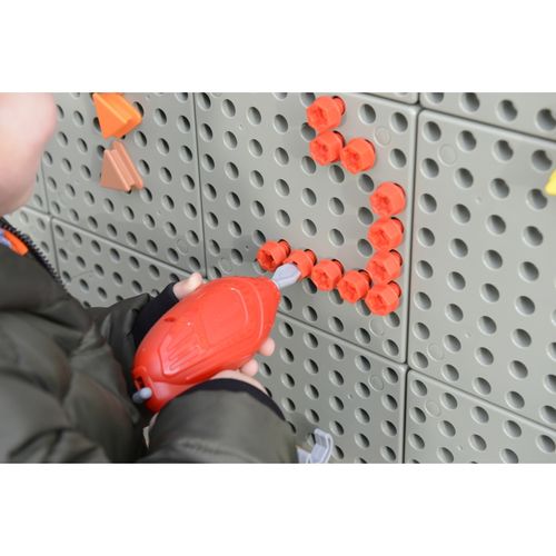 MASTERKIDZ Zestaw Narzędzia Z Wkrętarką 8 Elementów Do Tablicy Naukowo-Kreatywnej STEM na Arena.pl