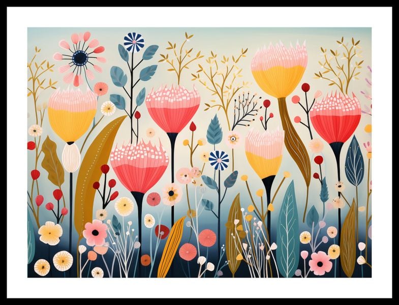 Plakat 55x40cm Ogród Marzeń zdjęcie 3