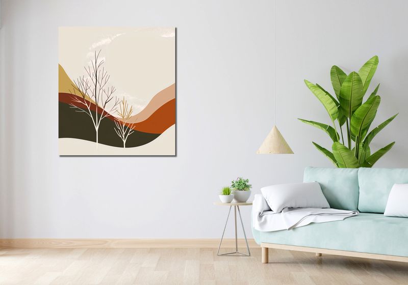 Obraz 90x100cm Pustynia Widzi zdjęcie 2