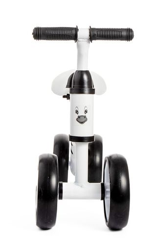 Biały rowerek jeździk pchacz dla dzieci Zebra. Pierwszy rowerek od 1 roku na Arena.pl