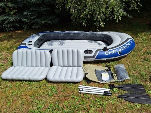 Intex 68324 Ponton Excursion 4 łódź zestaw 315 cm uszkodzony na Arena.pl