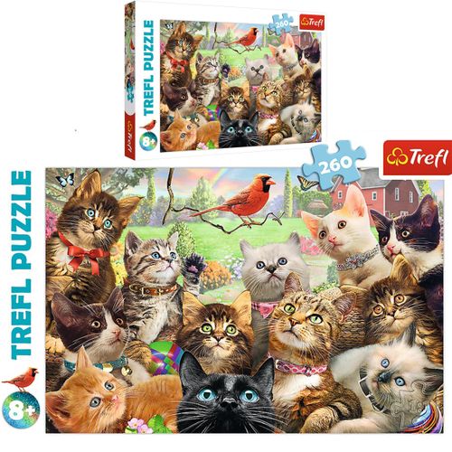TREFL Puzzle 260el Kotki MGL na Arena.pl