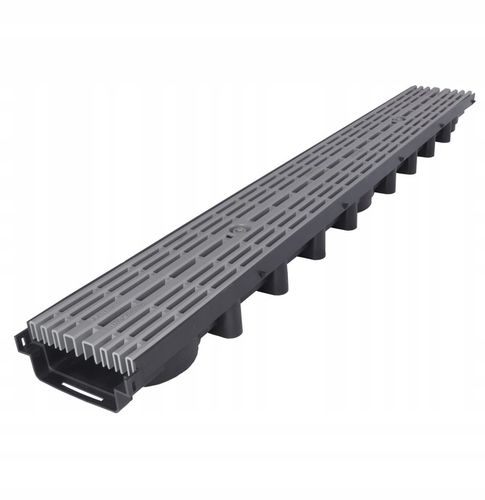 Odwodnienie liniowe 1000x63x131mm 1,5Tony MAX-DRAIN Krata Line Popiel na Arena.pl