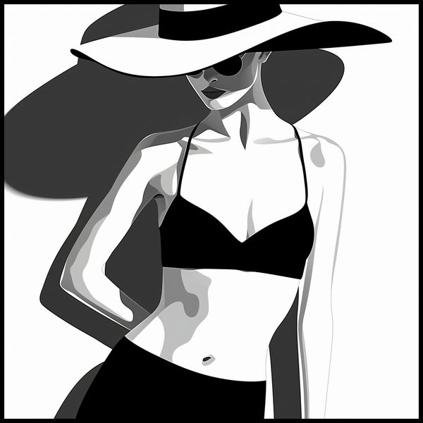 Plakat 100x100cm Strój zdjęcie 2