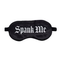 Spank Me - Printed Satin Mask