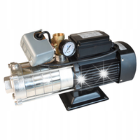 POMPA 1100W HYDROFOROWA INOX do Wody JAKOŚĆ PREMIUM 130l/min Z OSPRZĘTEM