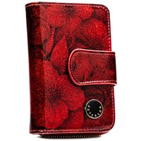 portfel damski skóra+pu ptn ps115-fds-bl-2057 red