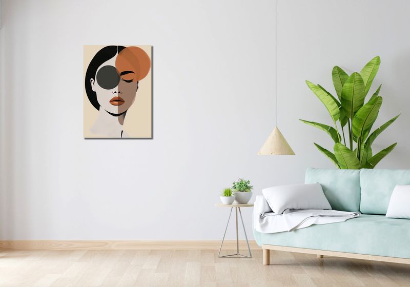 Obraz 50x70cm Dwie Strony Piękna zdjęcie 2