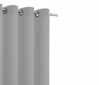 Zasłona ZACIEMNIAJĄCA 90% na przelotkach 140x240cm