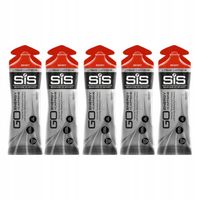 5x SIS żel energetyczny z kofeiną 60ml izotonik jagoda energy gel