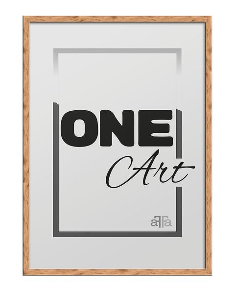 Ramka Hekla 50x70 naturalny zdjęcie 1