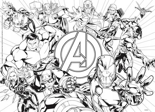 lisciani marvel puzzle df m-plus 60 avengers na Arena.pl