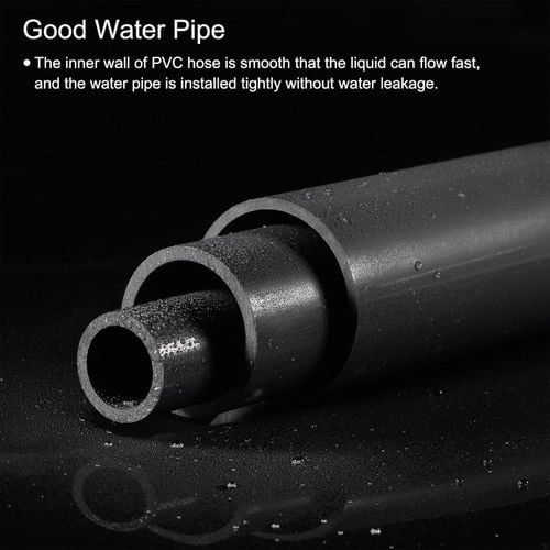 Rura PVC Okrągła 81 mm Wodna Kablowa Ciemnoszara 0,5 m Sztywna Odporna na Arena.pl