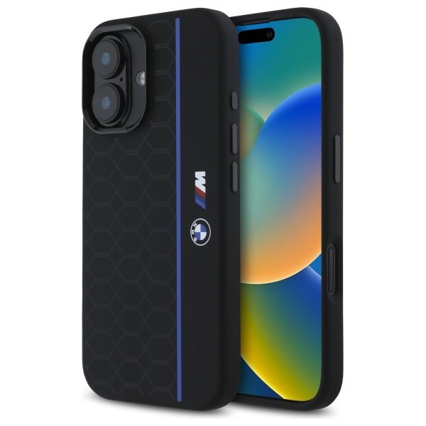 Etui BMW do iPhone 16 6.1"", Czarny MagSafe zdjęcie 1