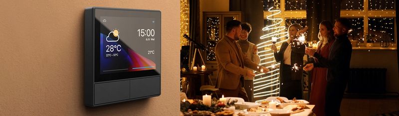 SONOFF NSPANEL INTELIGENTY PRZEŁĄCZNIK ŚCIENNY SMART EKRAN WIFI BLUETOOTH zdjęcie 11