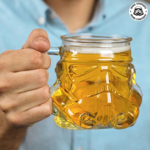 star wars - kufel szklany stormtrooper 600 ml na Arena.pl