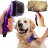 Szczotka samoczyszcząca do sierści dla psa kota