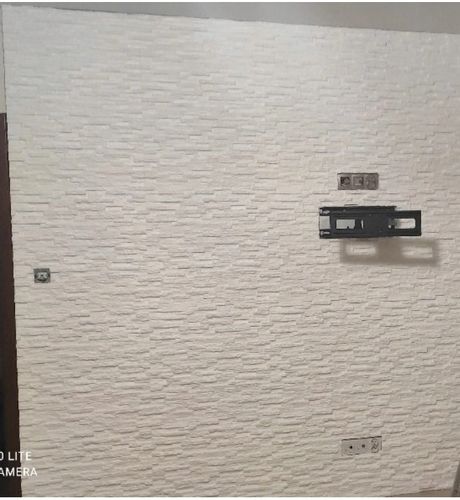 BIAŁE Dekoracyjne Panele Ścienne 60x60 - KAMIEŃ na Arena.pl