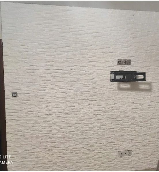 BIAŁE Dekoracyjne Panele Ścienne 60x60 - KAMIEŃ zdjęcie 6