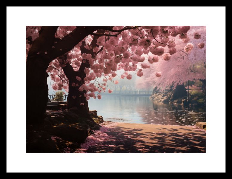 Plakat 29,7x21cm Spokój Sakury zdjęcie 3