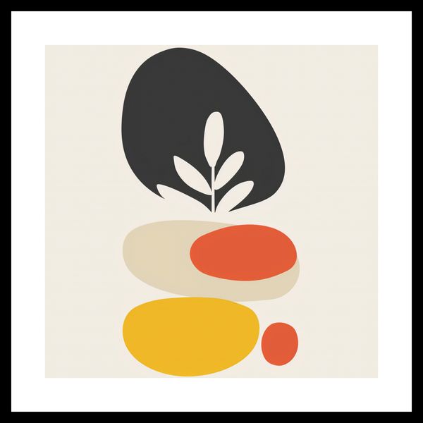 Plakat 30x30cm Botaniczna Spójność zdjęcie 3