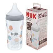 NUK Perfect Match Butelka Antykolkowa 3m+ silikonowy smoczek M 260ml