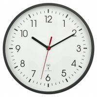 Zegar ścienny sterowany radiowo 24,5cm auto czas DCF77