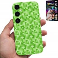 ETUI DO SAMSUNG GALAXY M55 5G - WZORY Z GIER Z GRY PIKSEL PIKSELE PLECKI