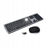 BEZPRZEWODOWA KLAWIATURA BLUETOOTH MAC + MYSZKA