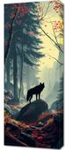 Obraz 40x100cm Leśne Echa
