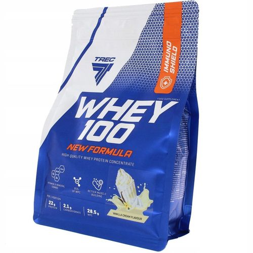 NOWE PYSZNE BIAŁKO WPC Trec Whey 100 700g SERWATKOWE PROTEINY NA MASĘ SIŁĘ na Arena.pl