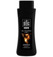Biały Jeleń for Men Szampon Żel hipoalergiczny 2w1 Minerały 300ml