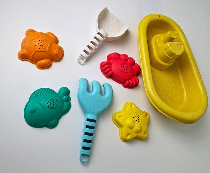 zabawki do piaskownicy Statek Max - zółty zdjęcie 4