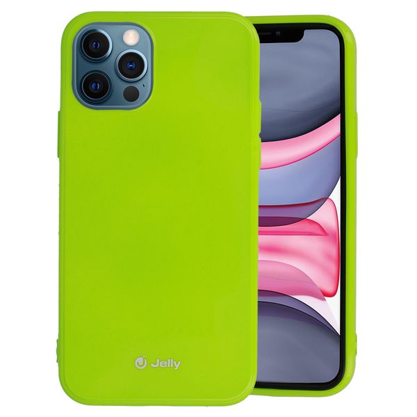 Jelly Case do Iphone 12 Mini limonka zdjęcie 1