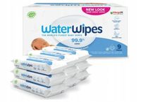 Chusteczki nawilżane 99,9% wody WaterWipes BIO 9x60 dla dzieci i niemowląt