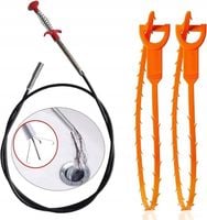 chwytak do czyszczenia rur pazurkowy zestaw 160cm