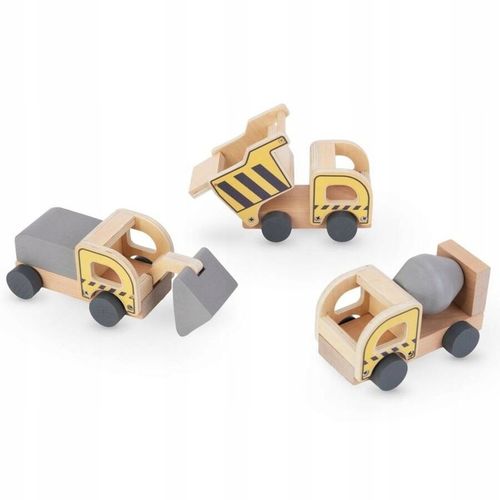 Drewniany Plac Budowy Z Dużym Ruchomym Dźwigiem i Pojazdami Żuraw Wieżowy na Arena.pl